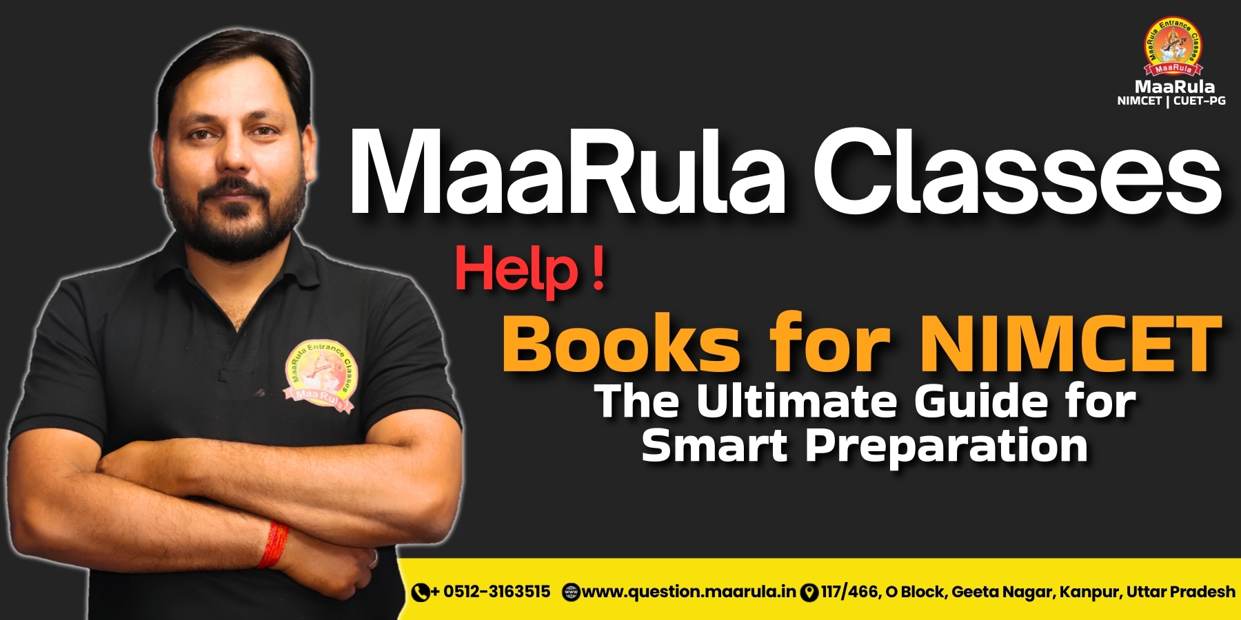 Help! Books for NIMCET – The Ultimate Guide for Smart Preparation