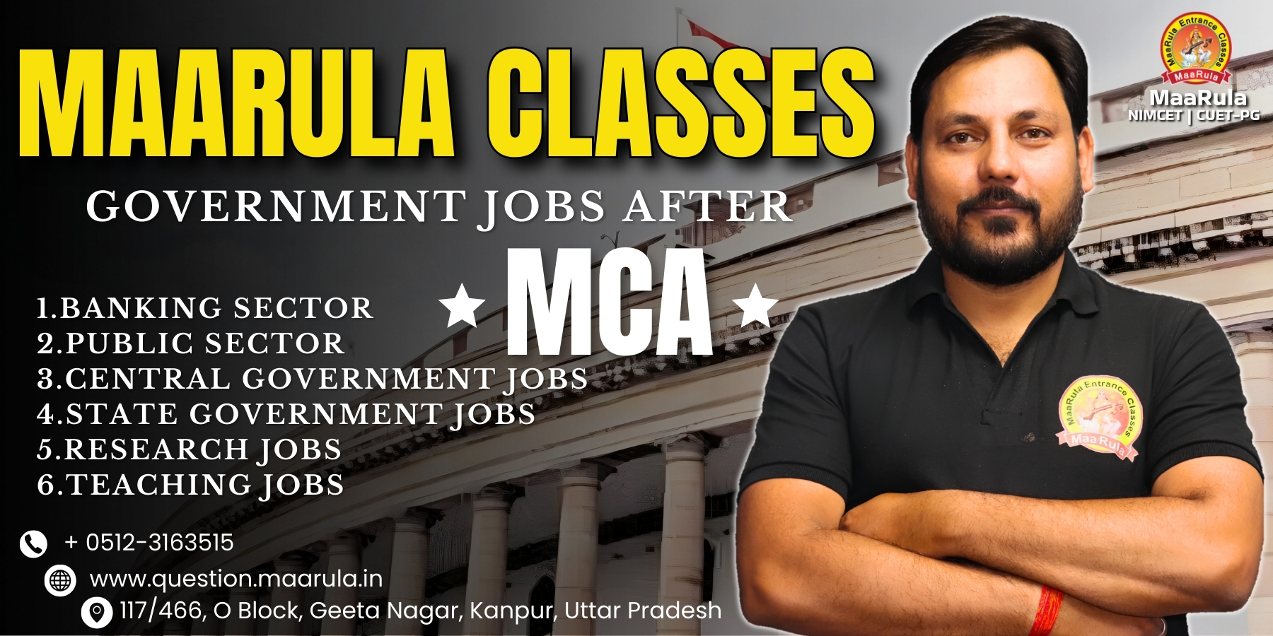Government Jobs after MCA